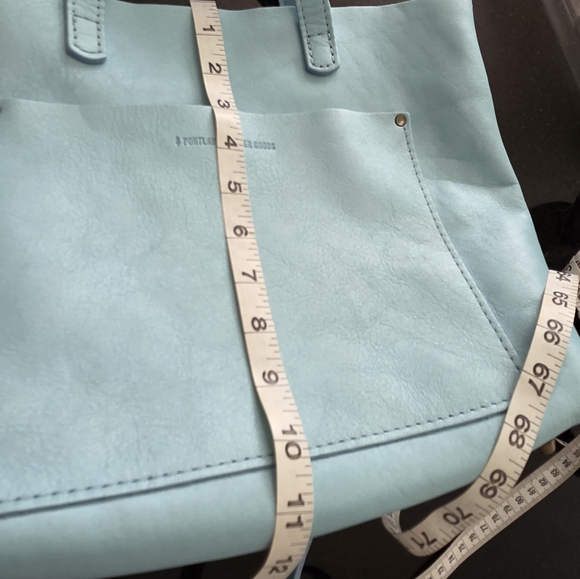 Portland Leather Crossbody Tote - Picture 12 of 12